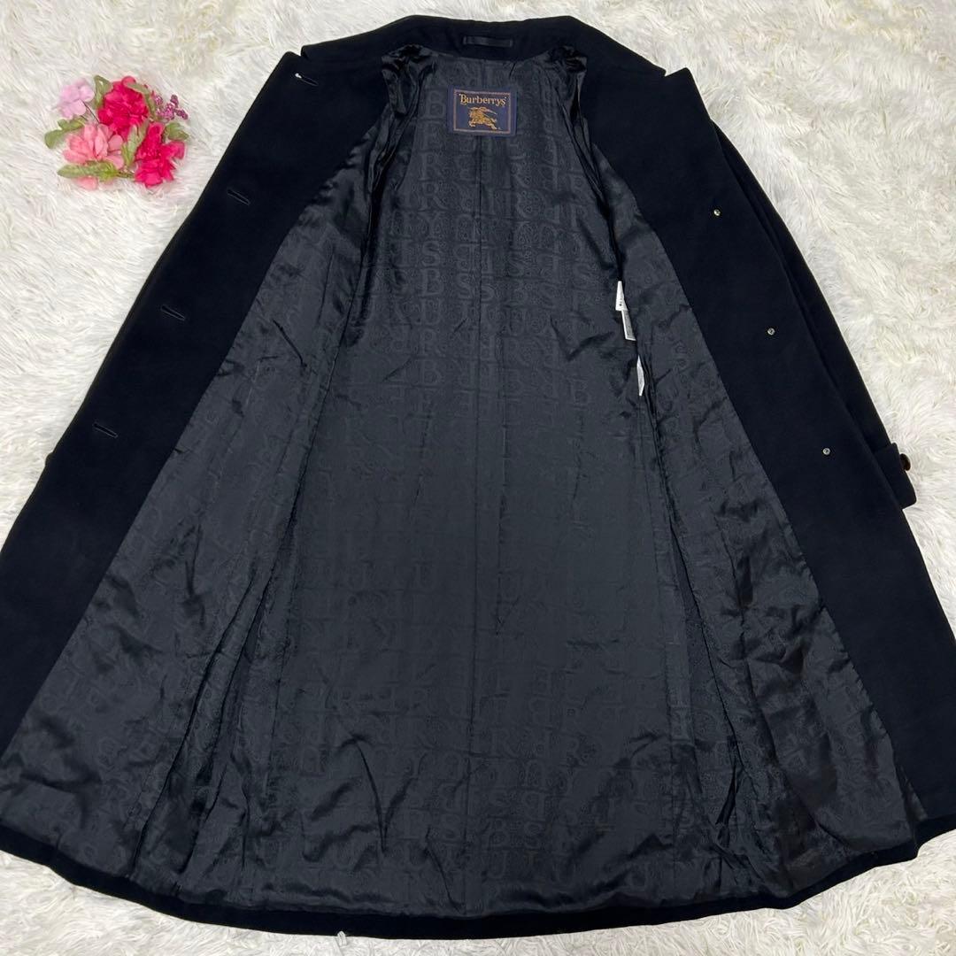 【極美品/LL/付属品完備】バーバリーズ チェスターコート アウター アンゴラ