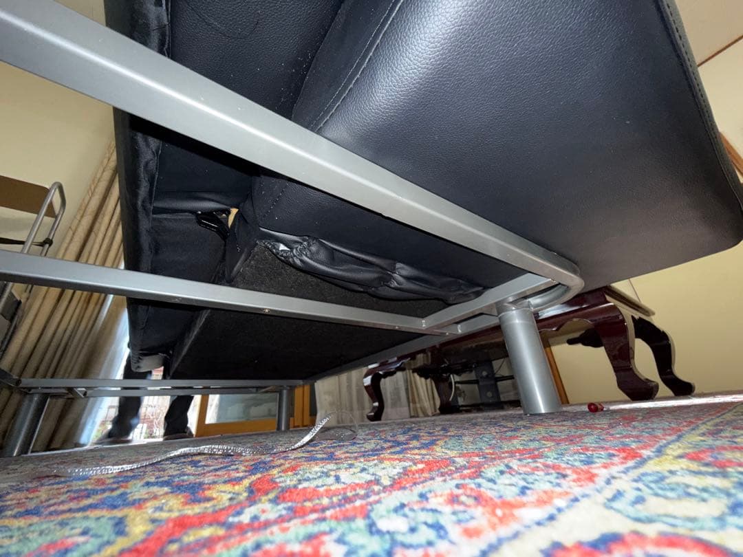 【土曜日15時以降のみ対応可】ブラック ソファベッド