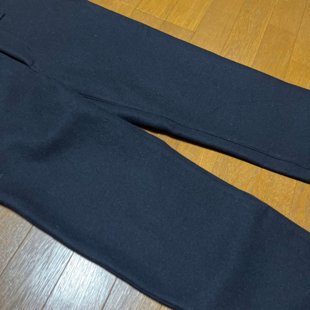 マーガレットハウエル ウールパンツ 濃紺