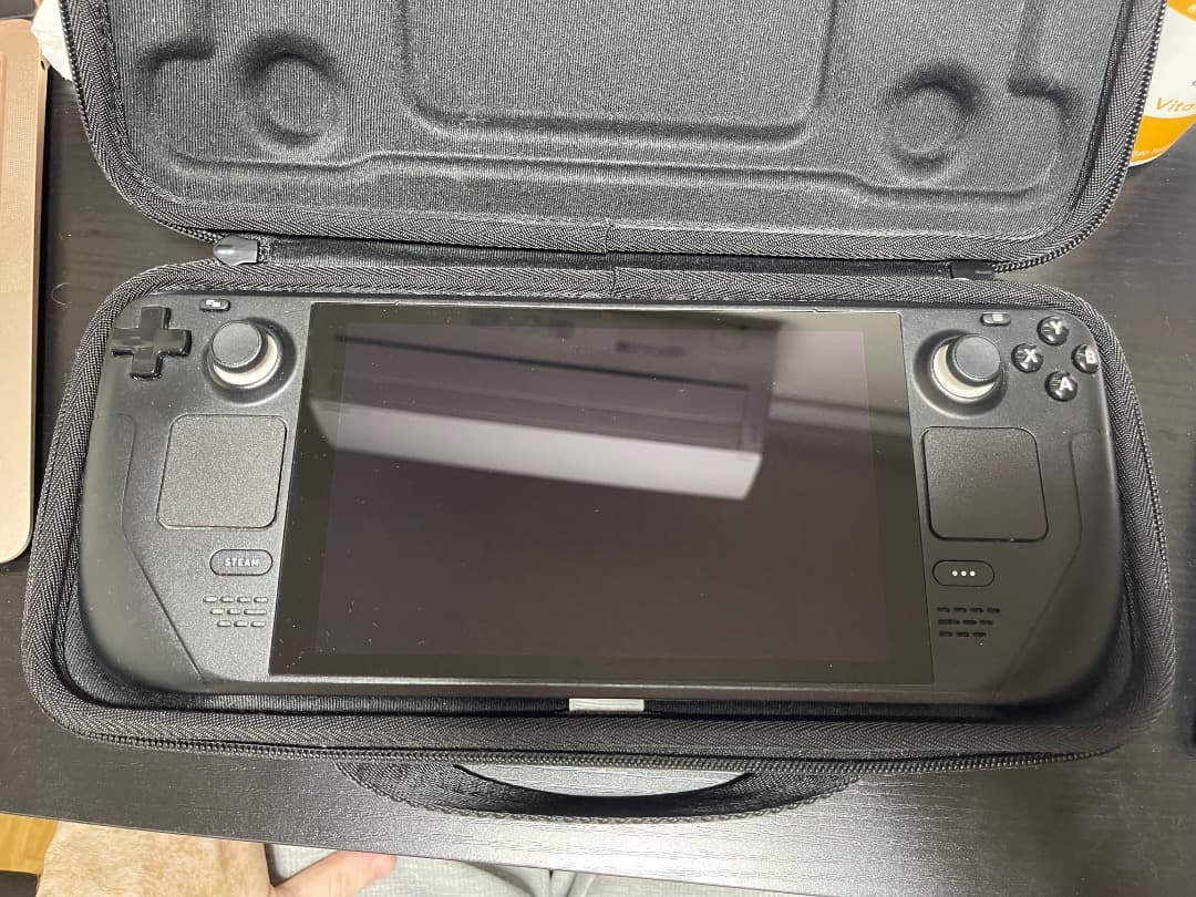 その他 STEAM DECK 64GB MAIN UNIT AND CASE