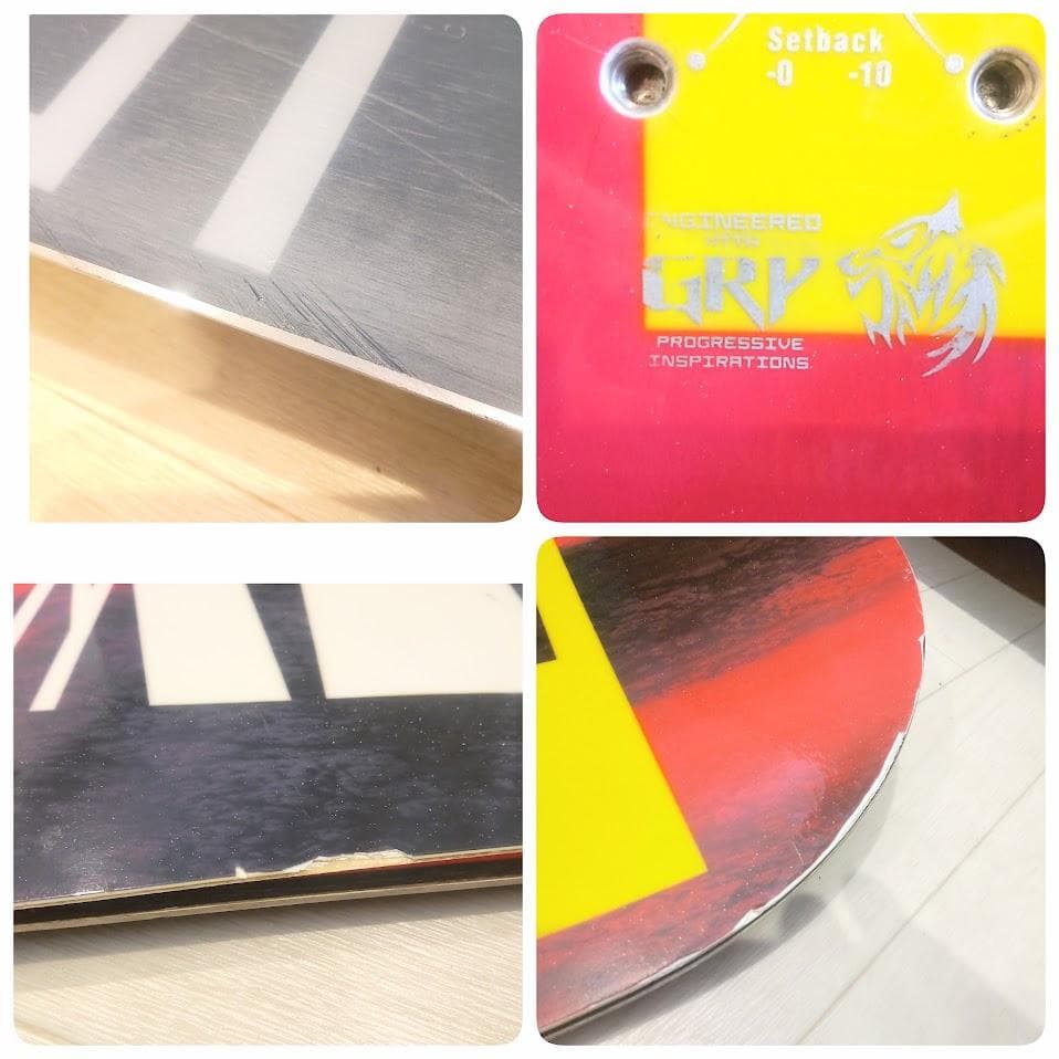 GRAY グレイ スノーボード SHRED バイン FLUX セット 初心者