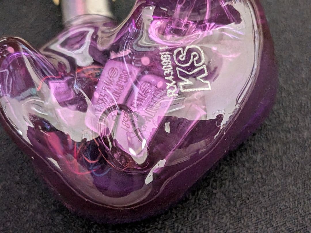 JH Audio Roxanne カスタムIEM 紫色 リシェルモデル