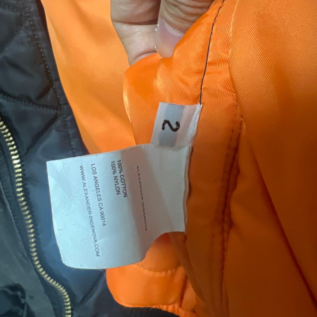 ジャケット・アウター 24AW DOUBLE LAYER BOMBER MA-1