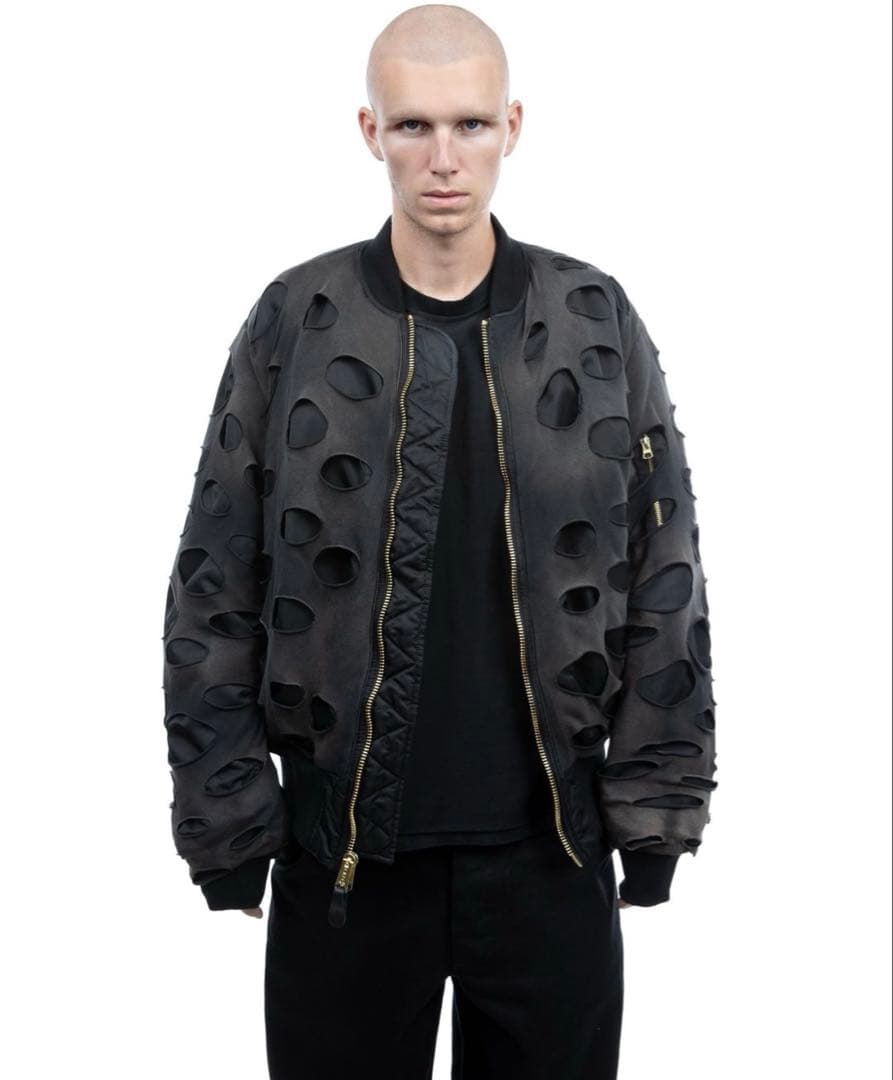 ジャケット・アウター 24AW DOUBLE LAYER BOMBER MA-1