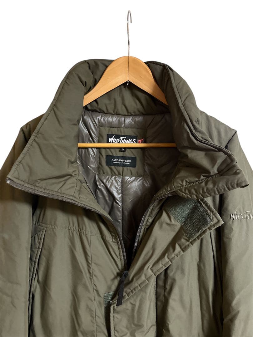 最終値下　WILDTHINGS×ナノユニバース　モンスターパーカー　プリマロフト