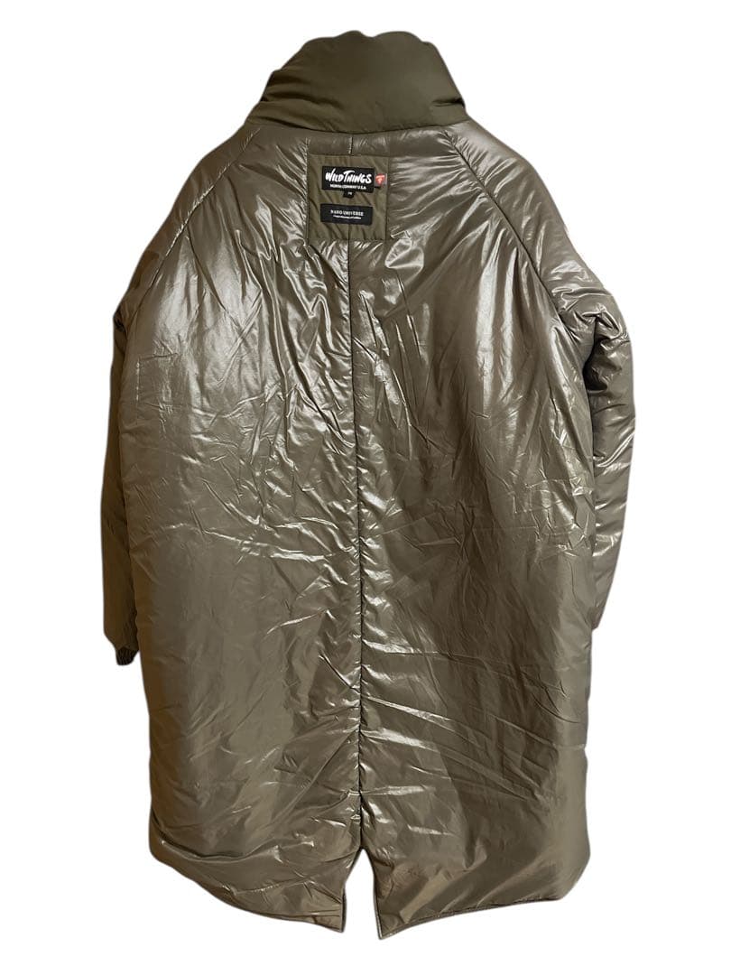 最終値下　WILDTHINGS×ナノユニバース　モンスターパーカー　プリマロフト