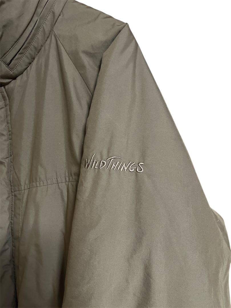 最終値下　WILDTHINGS×ナノユニバース　モンスターパーカー　プリマロフト