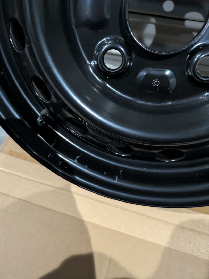 ダイハツ純正　アトレー、ハイゼットカーゴ　鉄チンホイール✕４