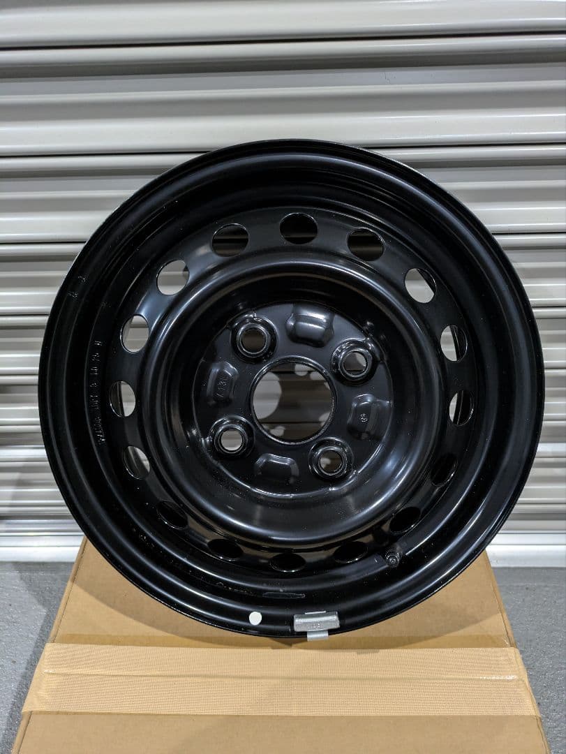 ダイハツ純正　アトレー、ハイゼットカーゴ　鉄チンホイール✕４