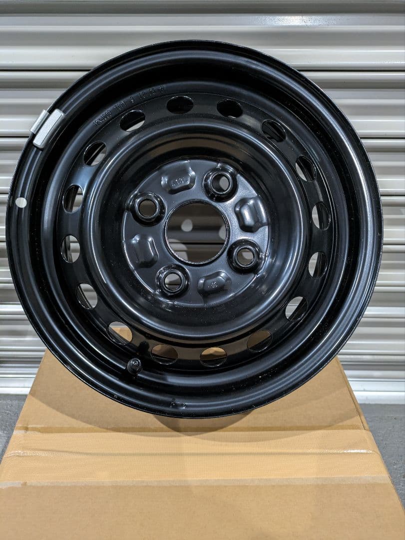 ダイハツ純正　アトレー、ハイゼットカーゴ　鉄チンホイール✕４