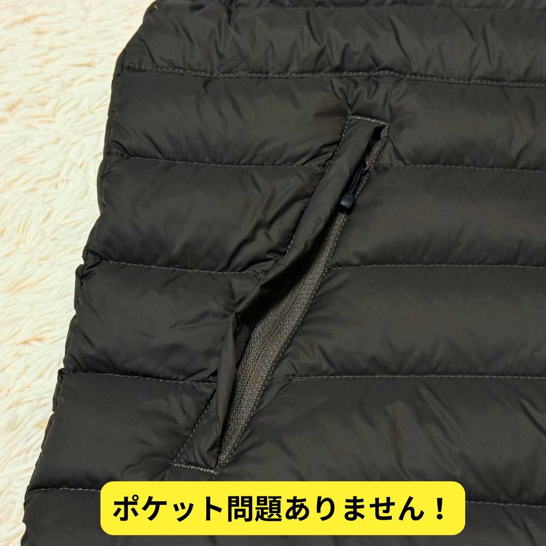 ⭐ほぼ新品　DANTON ダントン　インナーダウンベスト グレー レディース36