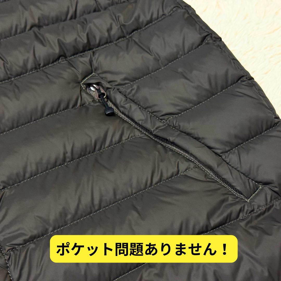 ⭐ほぼ新品　DANTON ダントン　インナーダウンベスト グレー レディース36