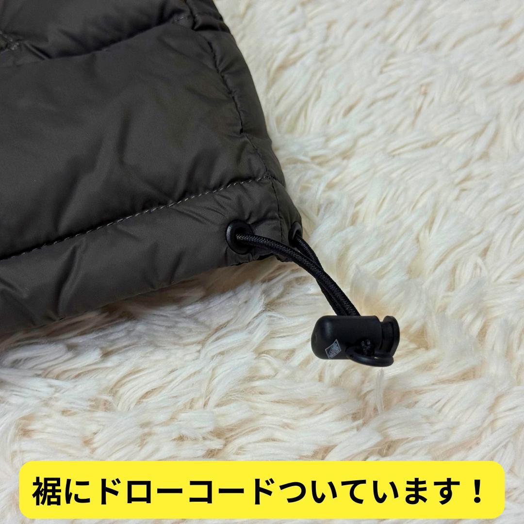 ⭐ほぼ新品　DANTON ダントン　インナーダウンベスト グレー レディース36