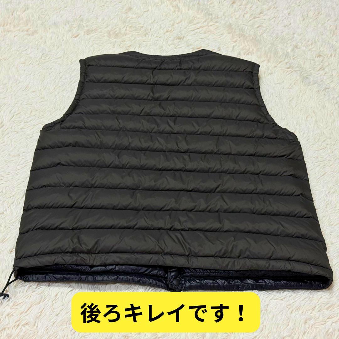 ⭐ほぼ新品　DANTON ダントン　インナーダウンベスト グレー レディース36