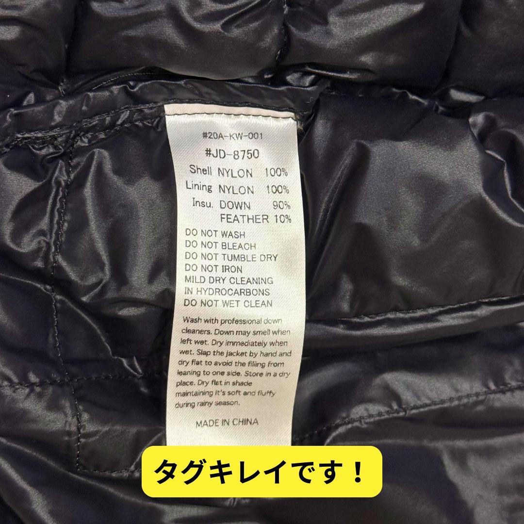 ⭐ほぼ新品　DANTON ダントン　インナーダウンベスト グレー レディース36