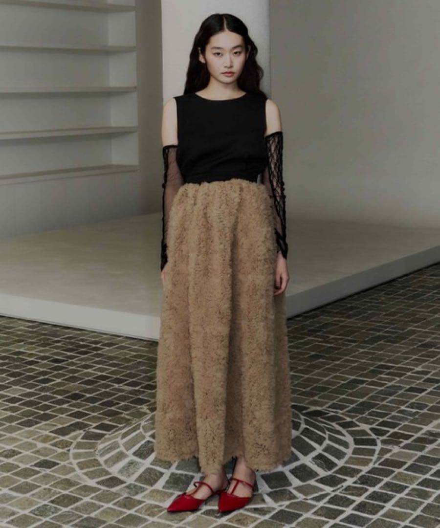 モコモコセットアップドレス / mocomoco set up dress