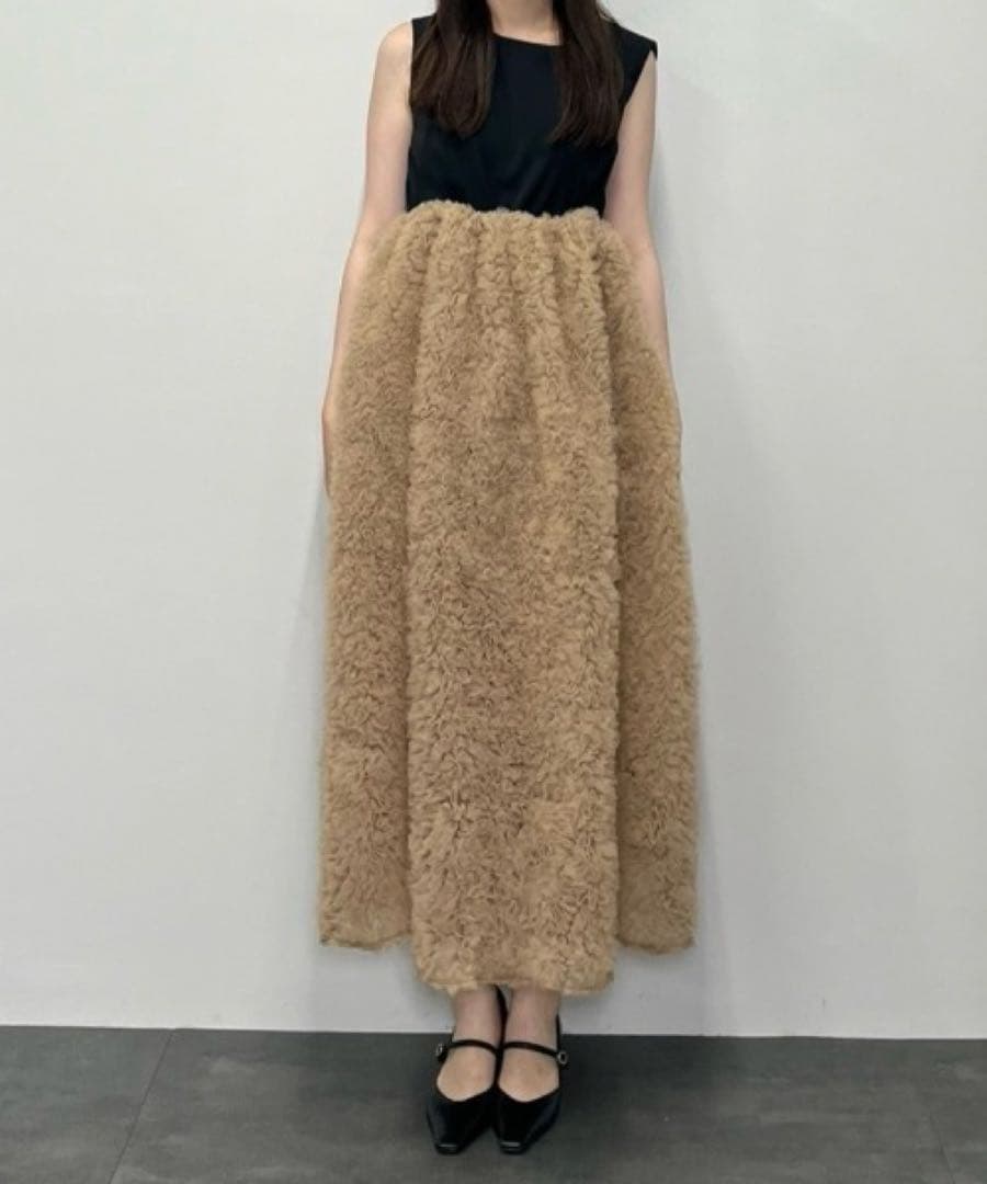 モコモコセットアップドレス / mocomoco set up dress