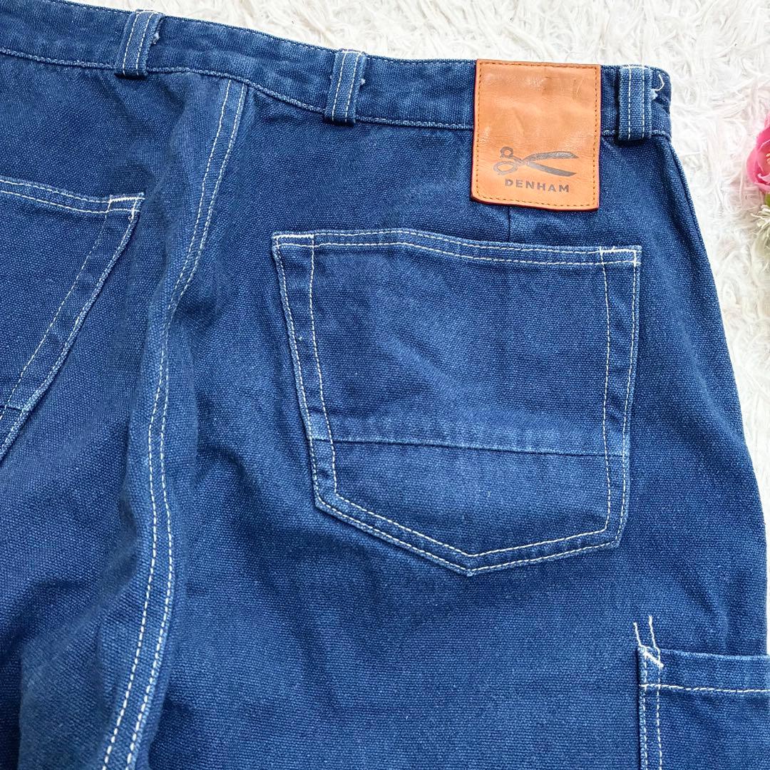 美品【DENHAM】 INDIGO ペインターパンツMADE IN JAPAN