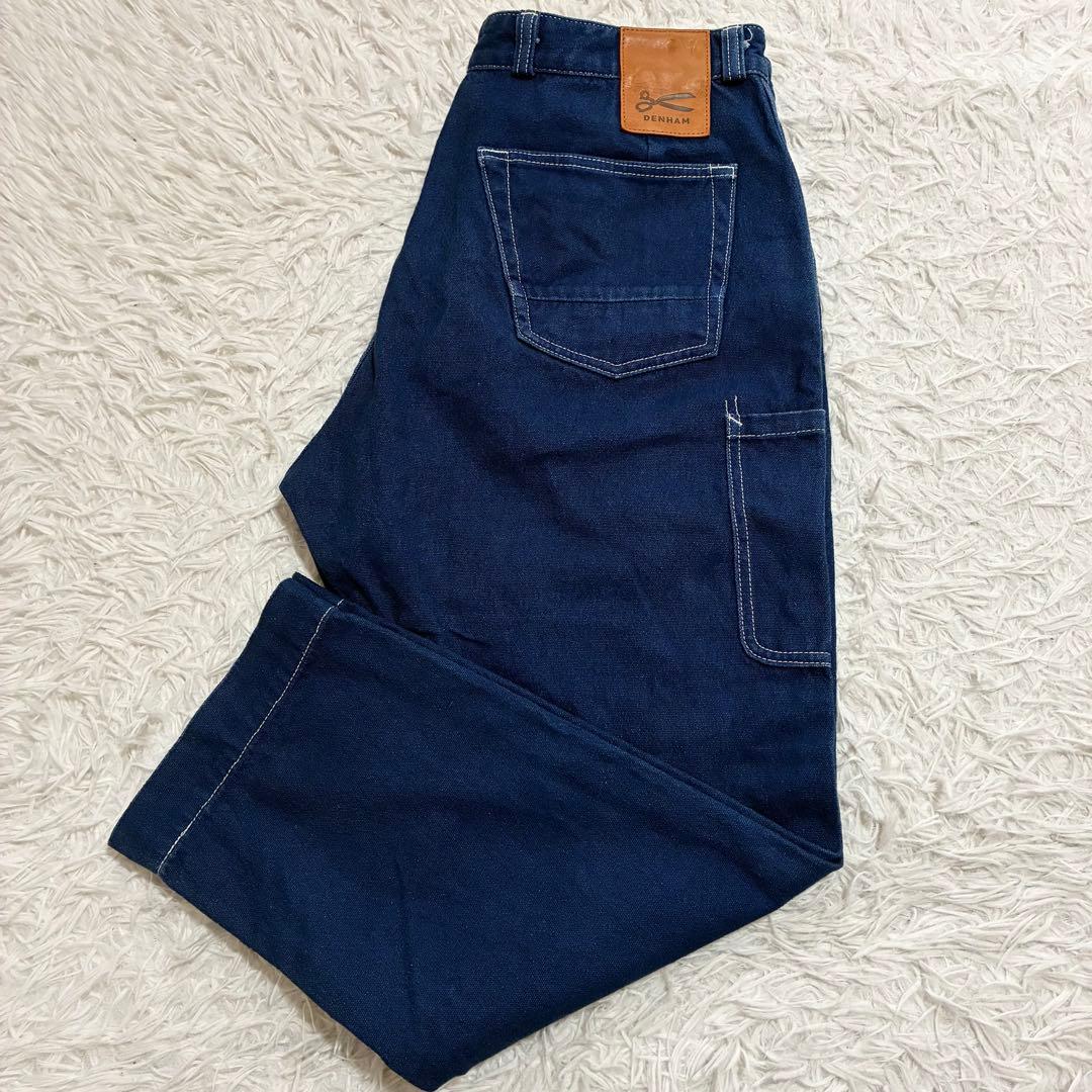 美品【DENHAM】 INDIGO ペインターパンツMADE IN JAPAN