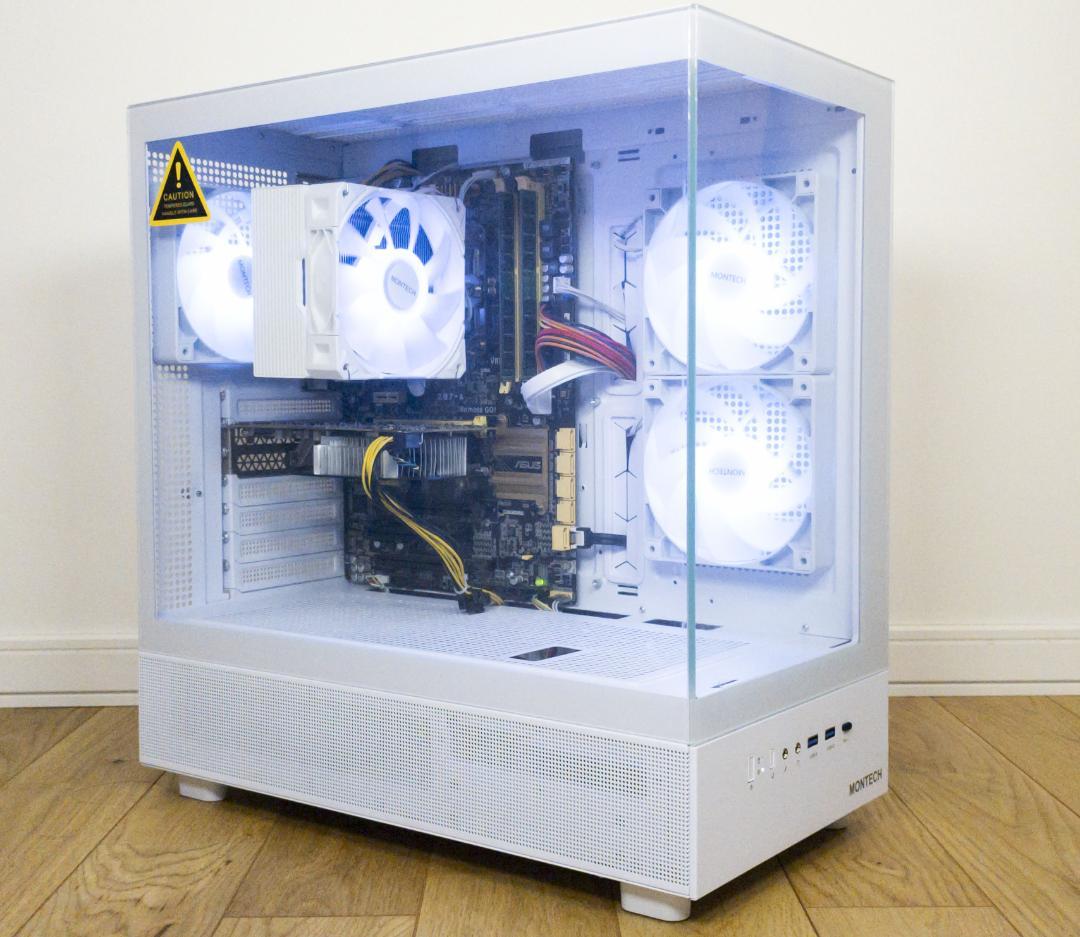 白ゲーミングPC i7 4770/GTX1060/Office2021