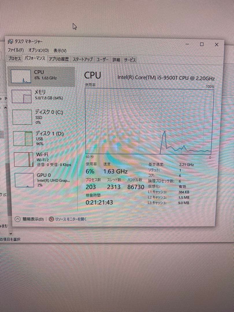 小型！Win11対応！HP ProDesk400 G5 Corei5マウント付