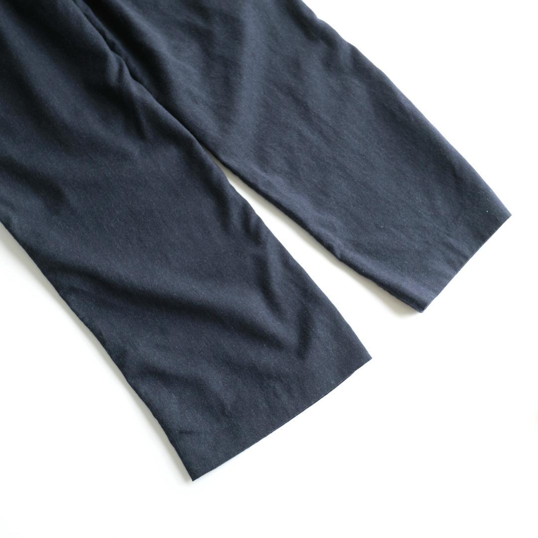 LANDS'END USA製 90s ウールツータックスラックス 紺 36