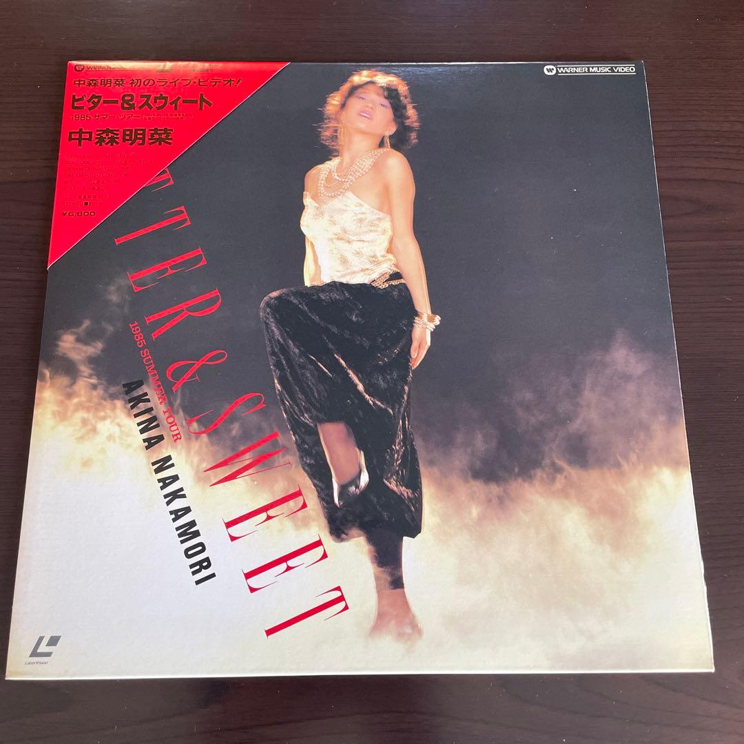 中森明菜 LD 6枚セット 歌姫 '94 パルコ イーストライヴ23 ビター