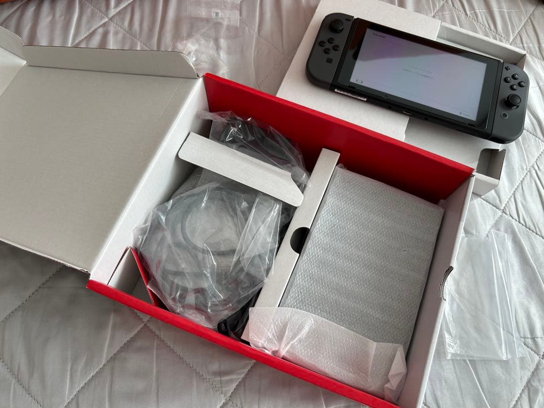 Nintendo Switch グレー 完品 美品 まとめ売り