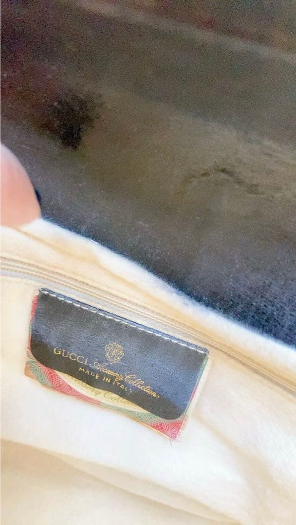 オールド グッチ Gucci GGパターン ショルダーバッグ