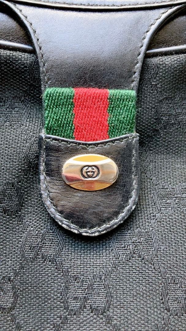 オールド グッチ Gucci GGパターン ショルダーバッグ