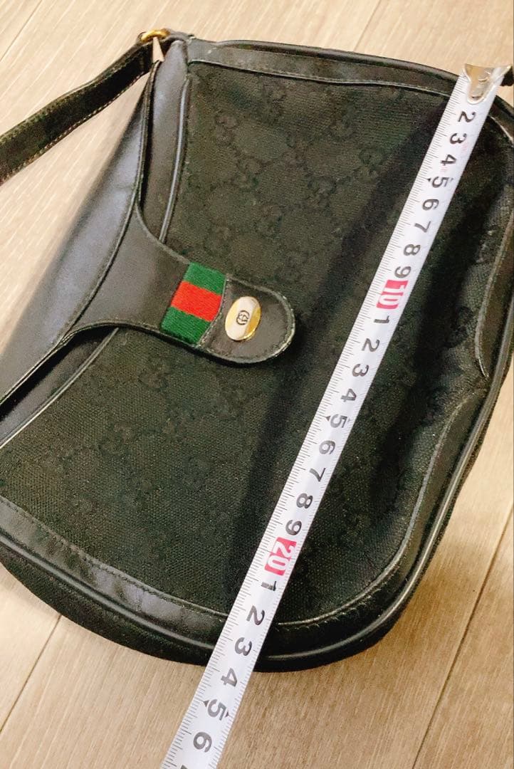 オールド グッチ Gucci GGパターン ショルダーバッグ