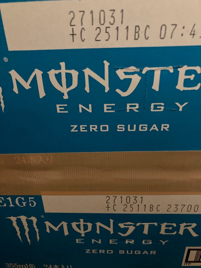 J様　モンスターゼロシュガー355ml48本