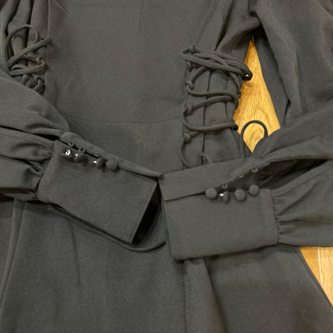 【タグ付き】リブジョア libjoie サイドレースアップドレス