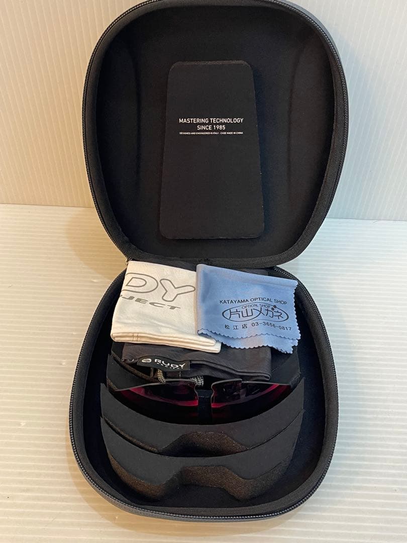 RUDYPROJECT IMPULSE フリップアップ カーボンフレーム 度入り