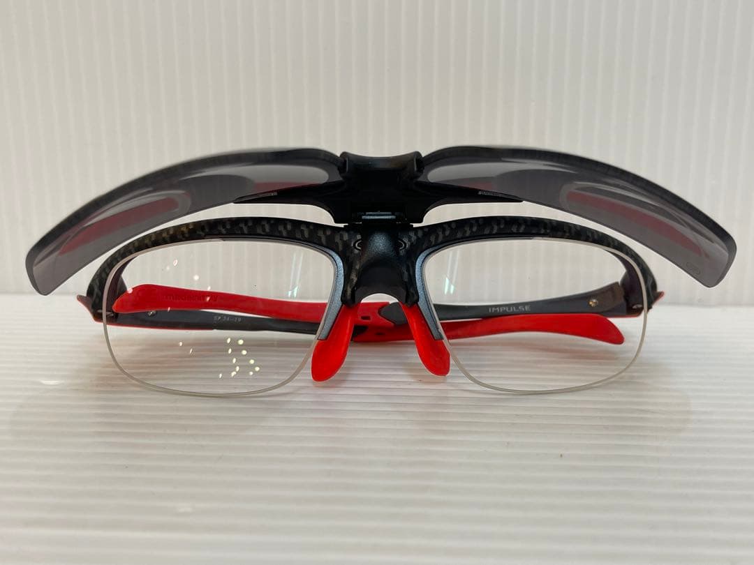 RUDYPROJECT IMPULSE フリップアップ カーボンフレーム 度入り