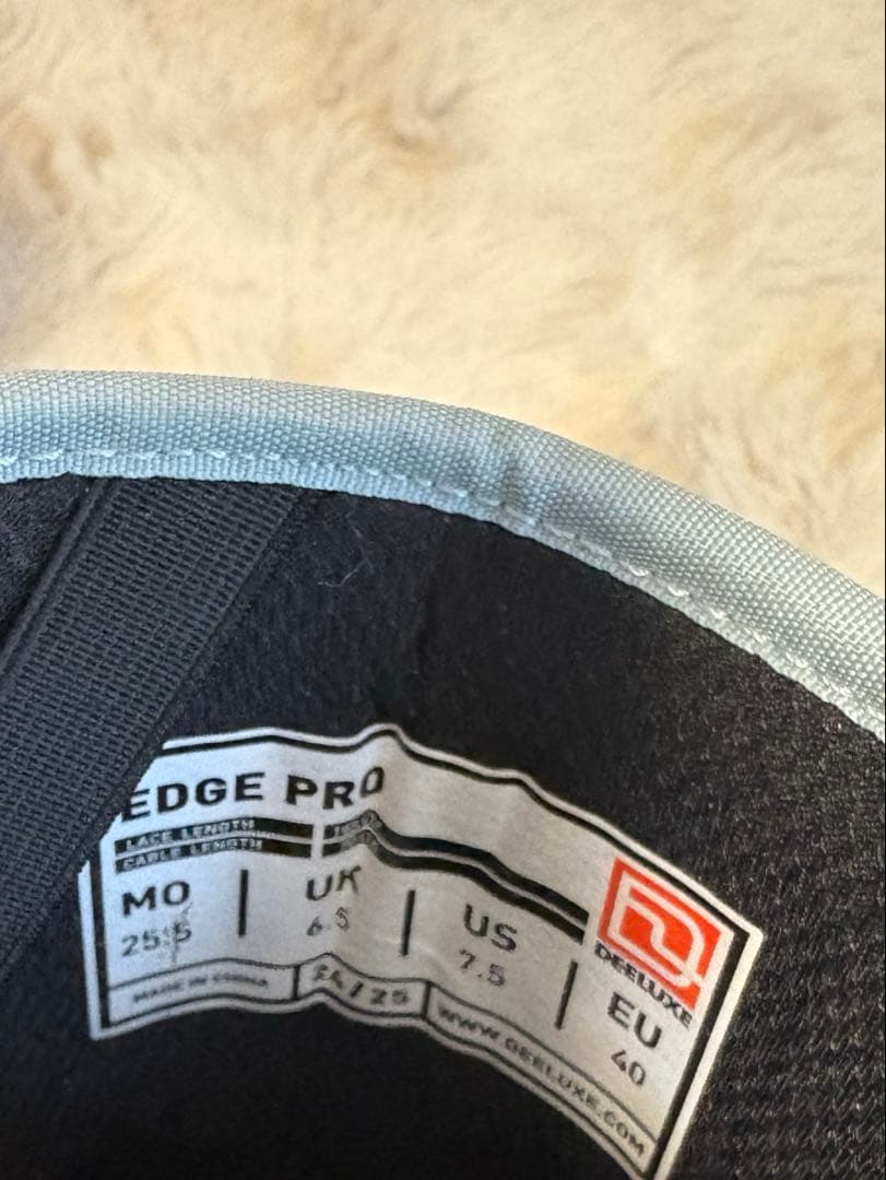 DEELUXE EDGE PRO CTF LIGHT GREY 25.5センチ