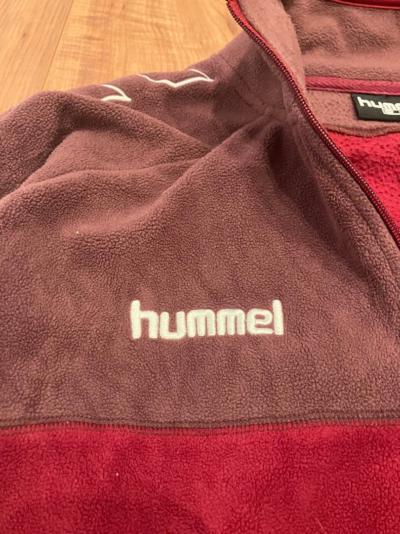 アストンヴィラ hummel フリースジャケット 古着　L