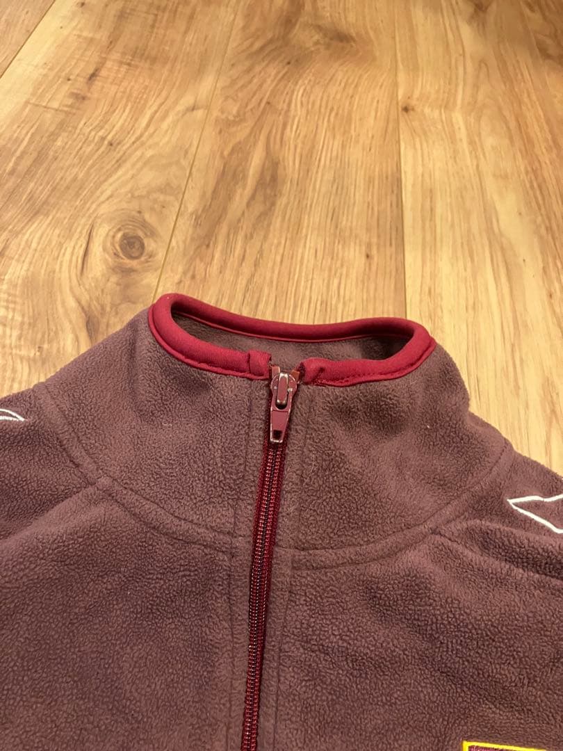 アストンヴィラ hummel フリースジャケット 古着　L