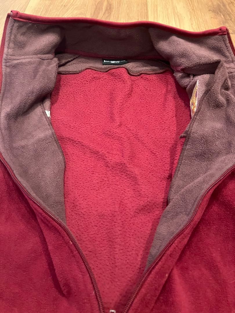 アストンヴィラ hummel フリースジャケット 古着　L