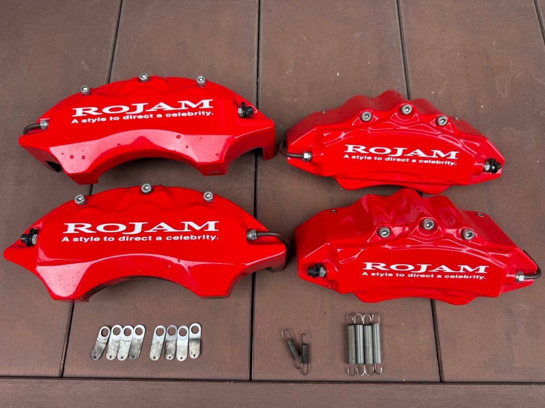 AXUH80ハリアー ROJAM キャリパーカバー