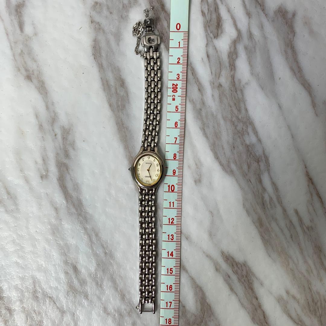 vintage 美品 SEIKO EXCELINE シェル文字盤 コンビ 日本製