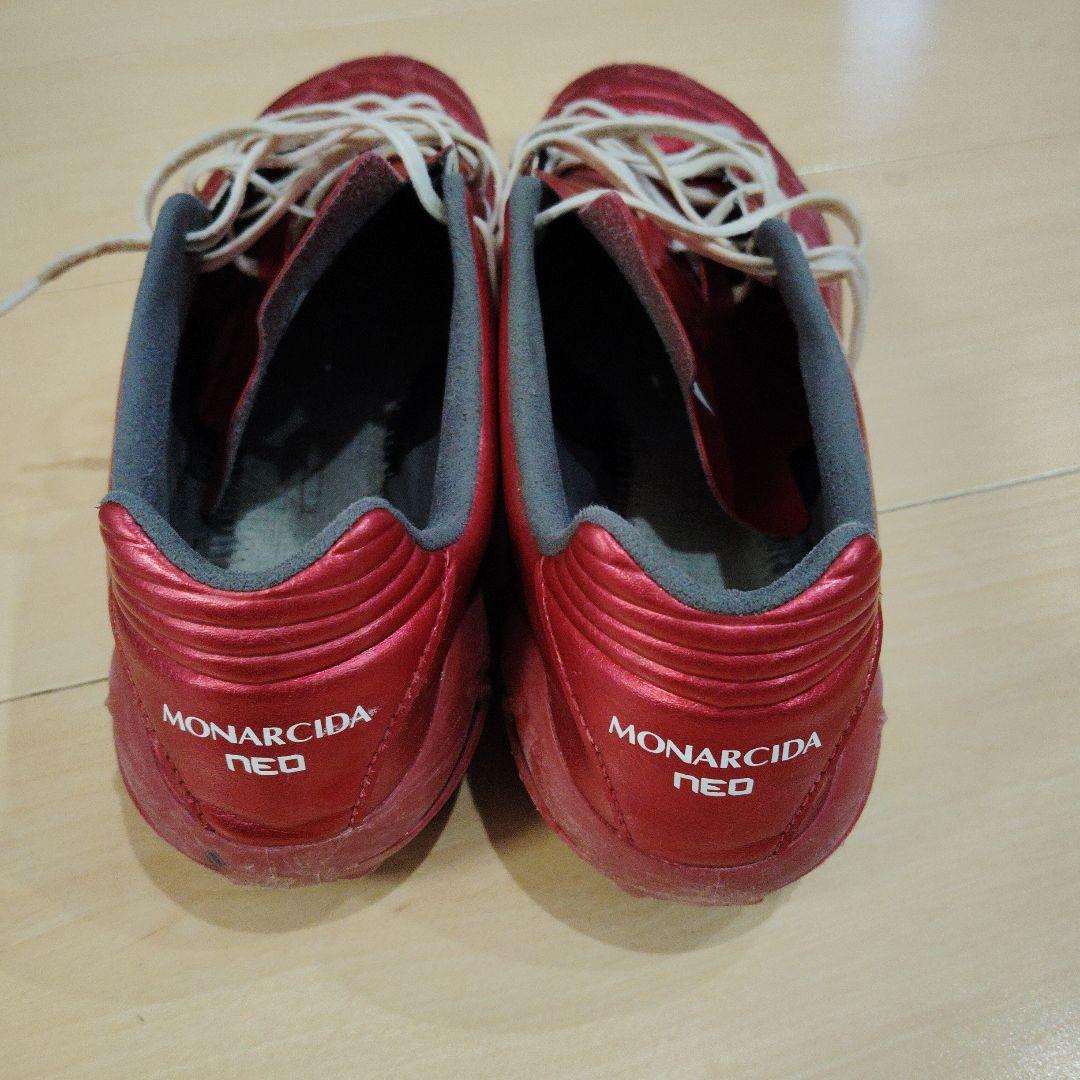 Mizuno サッカーシューズ レッド　モナルシーダネオ３プロ　中古品