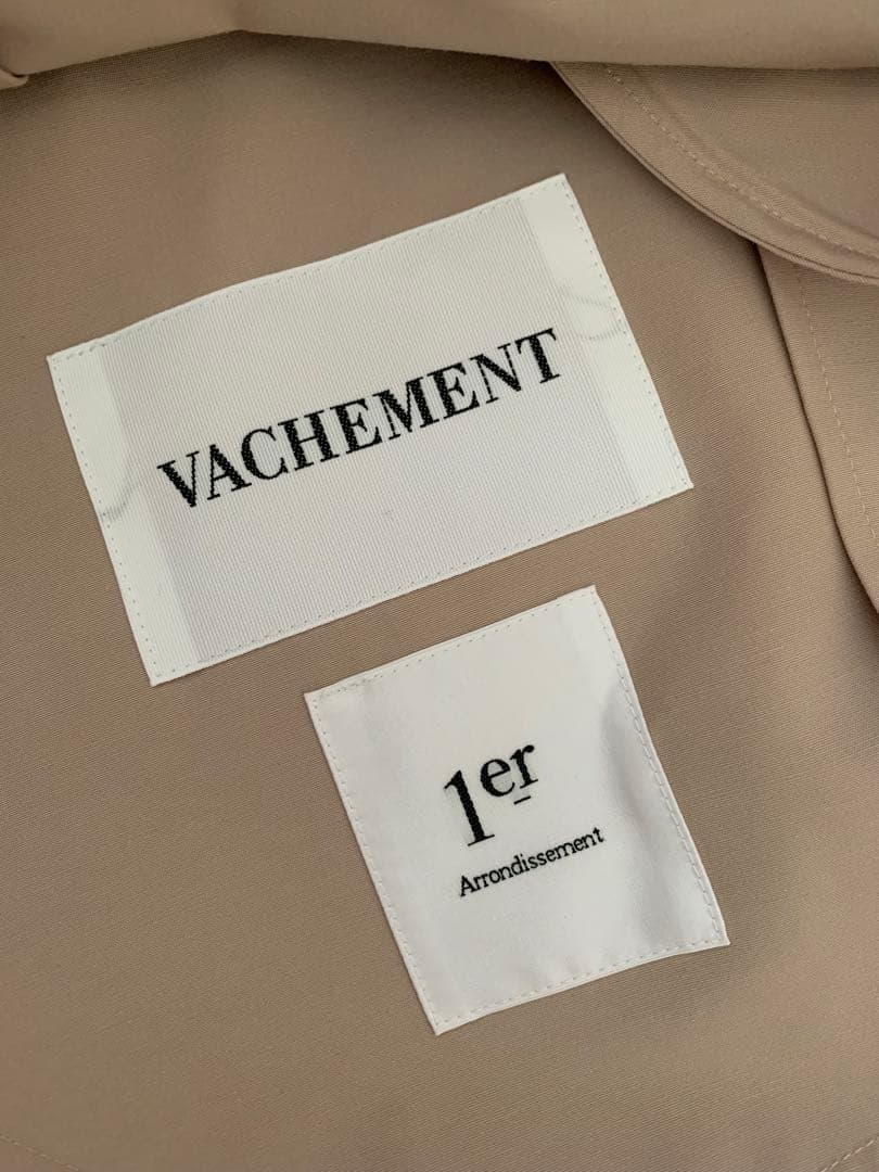 VACHEMENT×1erArrondissementシェルタフタトレンチコート