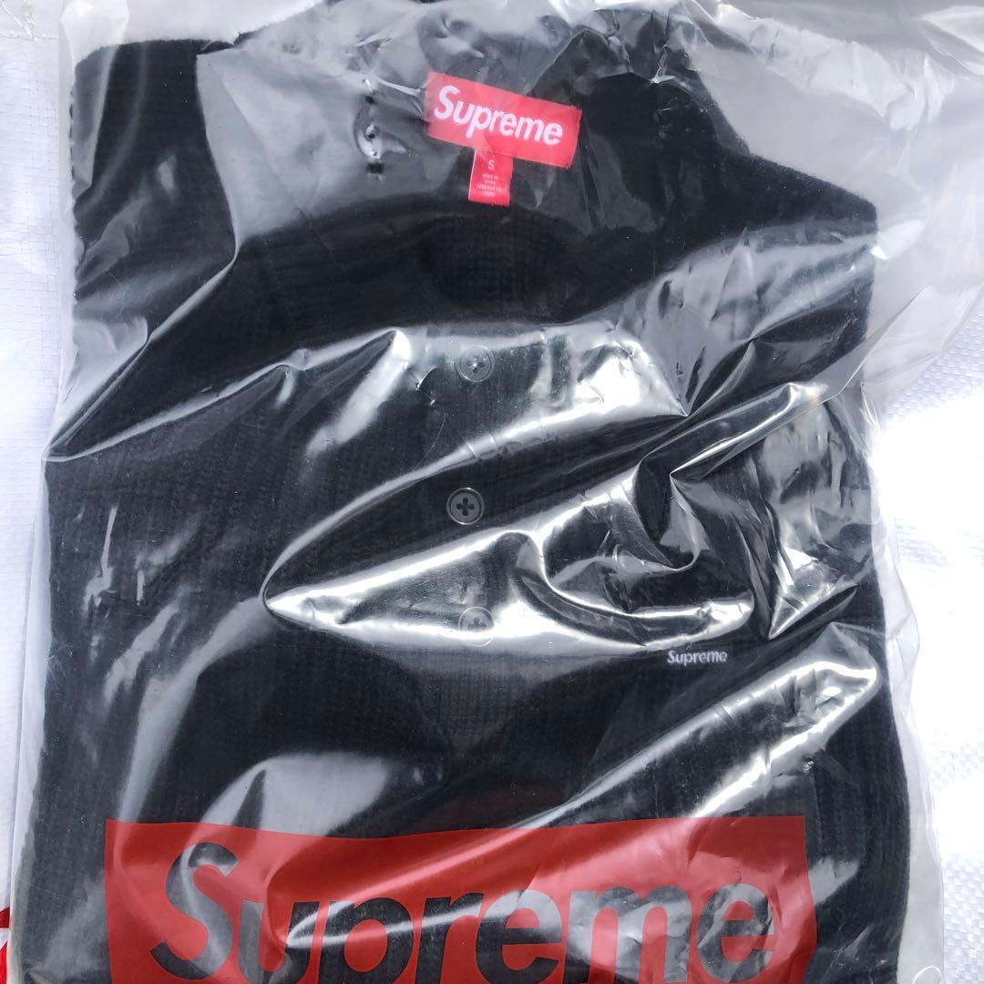 トップス Supreme Small Box Polo Sweater \"Black\"