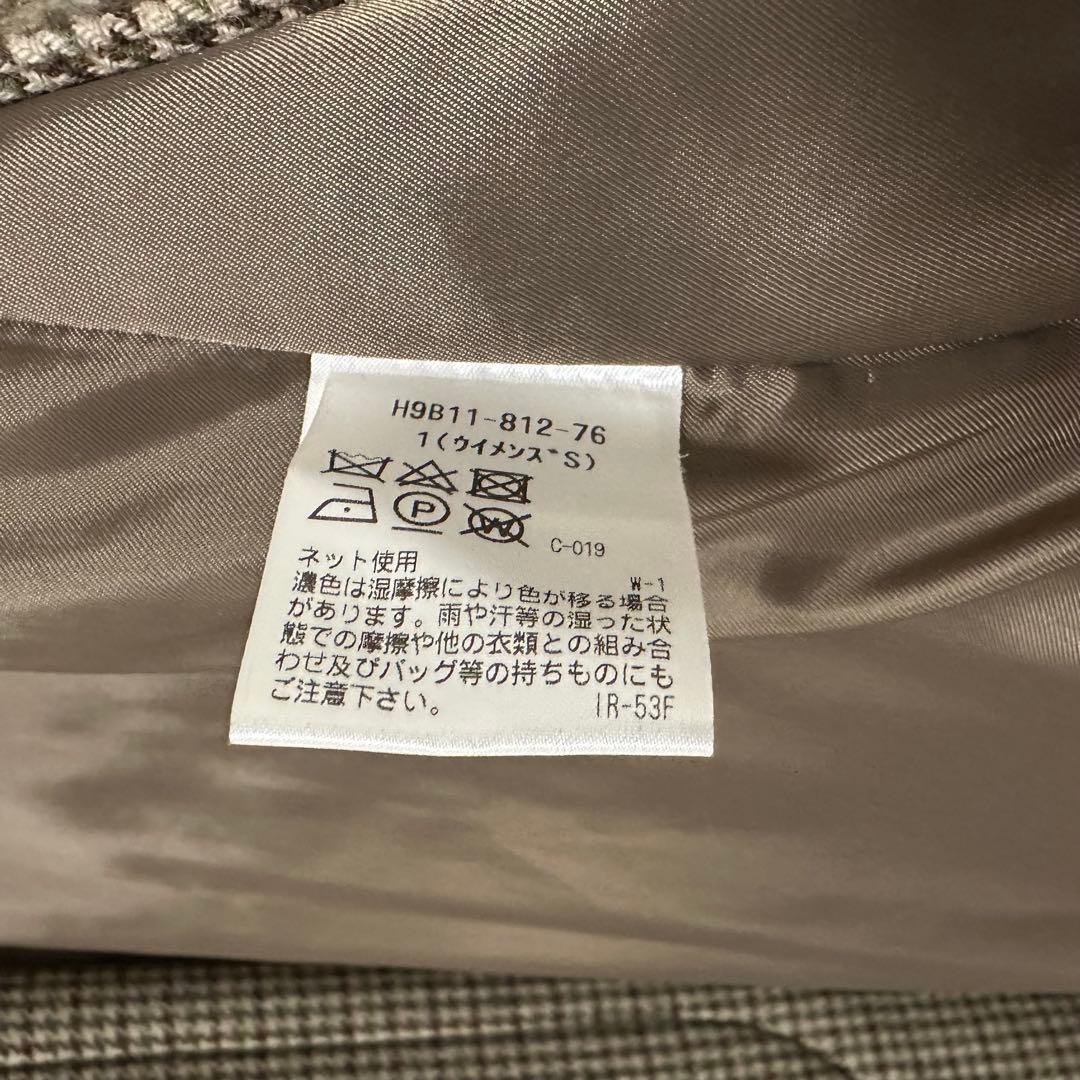 MACKINTOSH PHILOSOPHY ガンクラブチェックコート