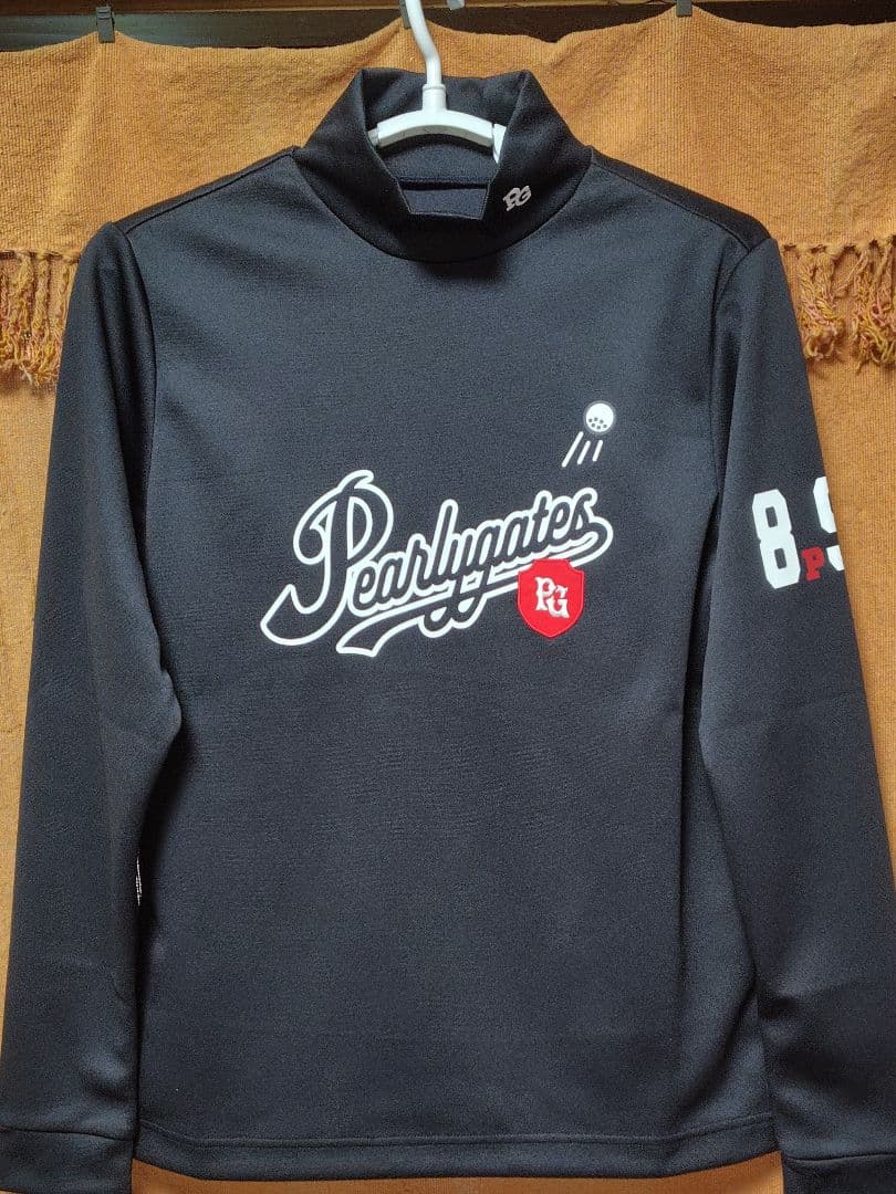 パーリーゲイツ　レディース 長袖ハイネック カットソー ネイビー　サイズ2