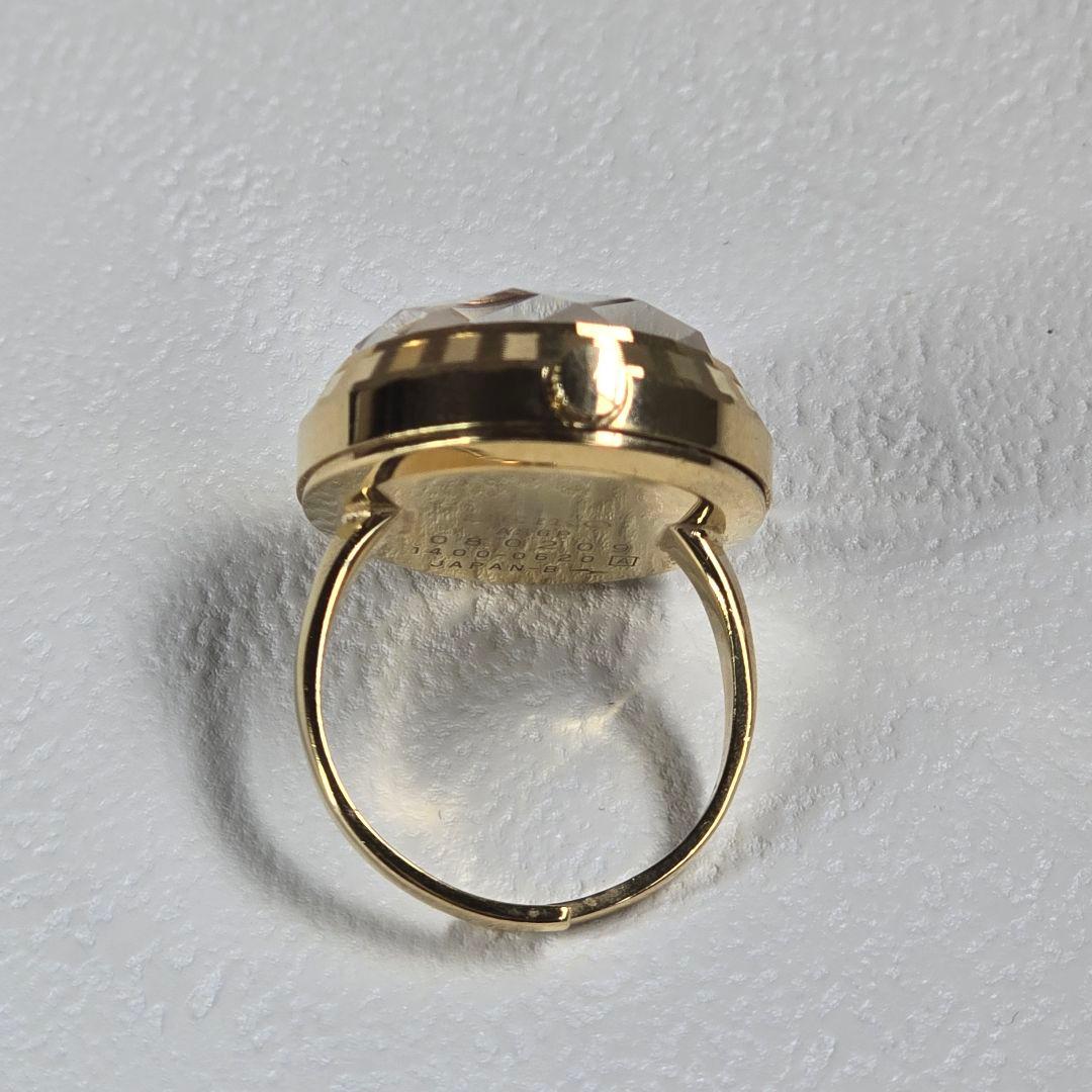 SEIKO RING WATCH セイコーカットガラスクォーツリングウォッチ