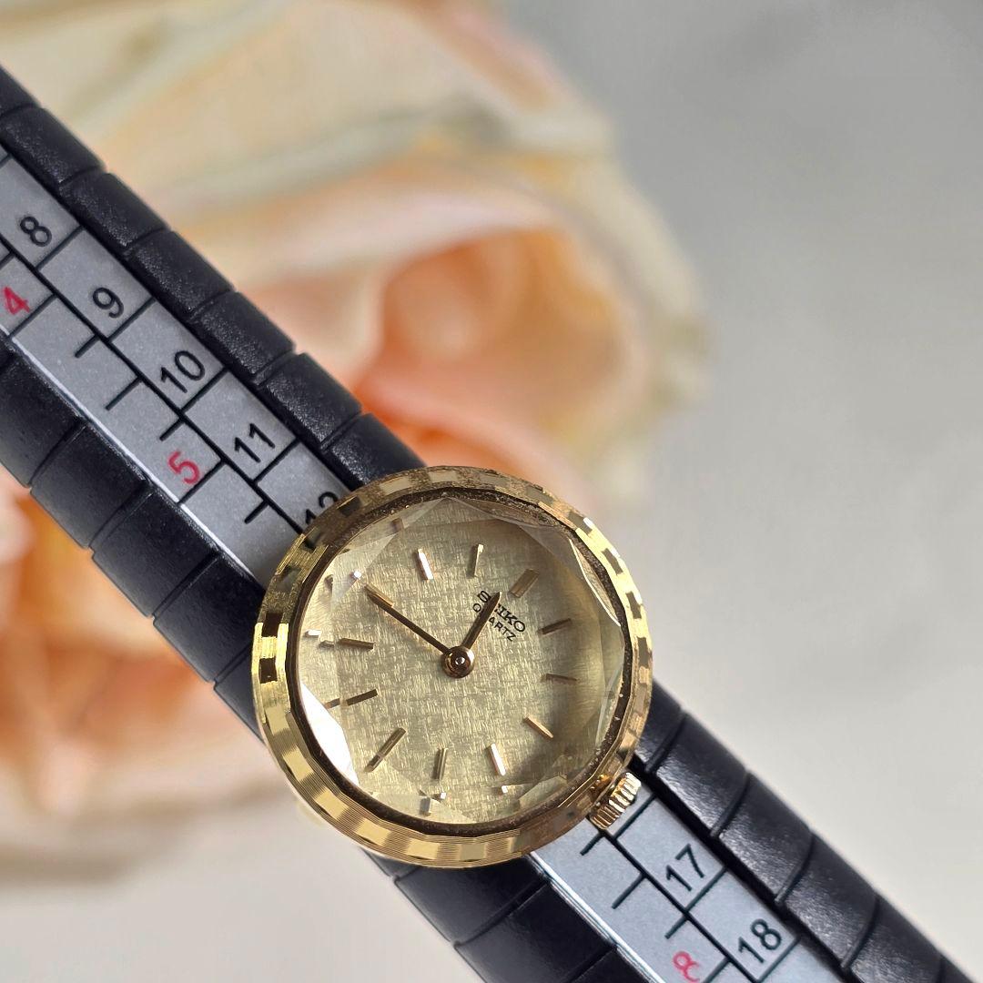 SEIKO RING WATCH セイコーカットガラスクォーツリングウォッチ