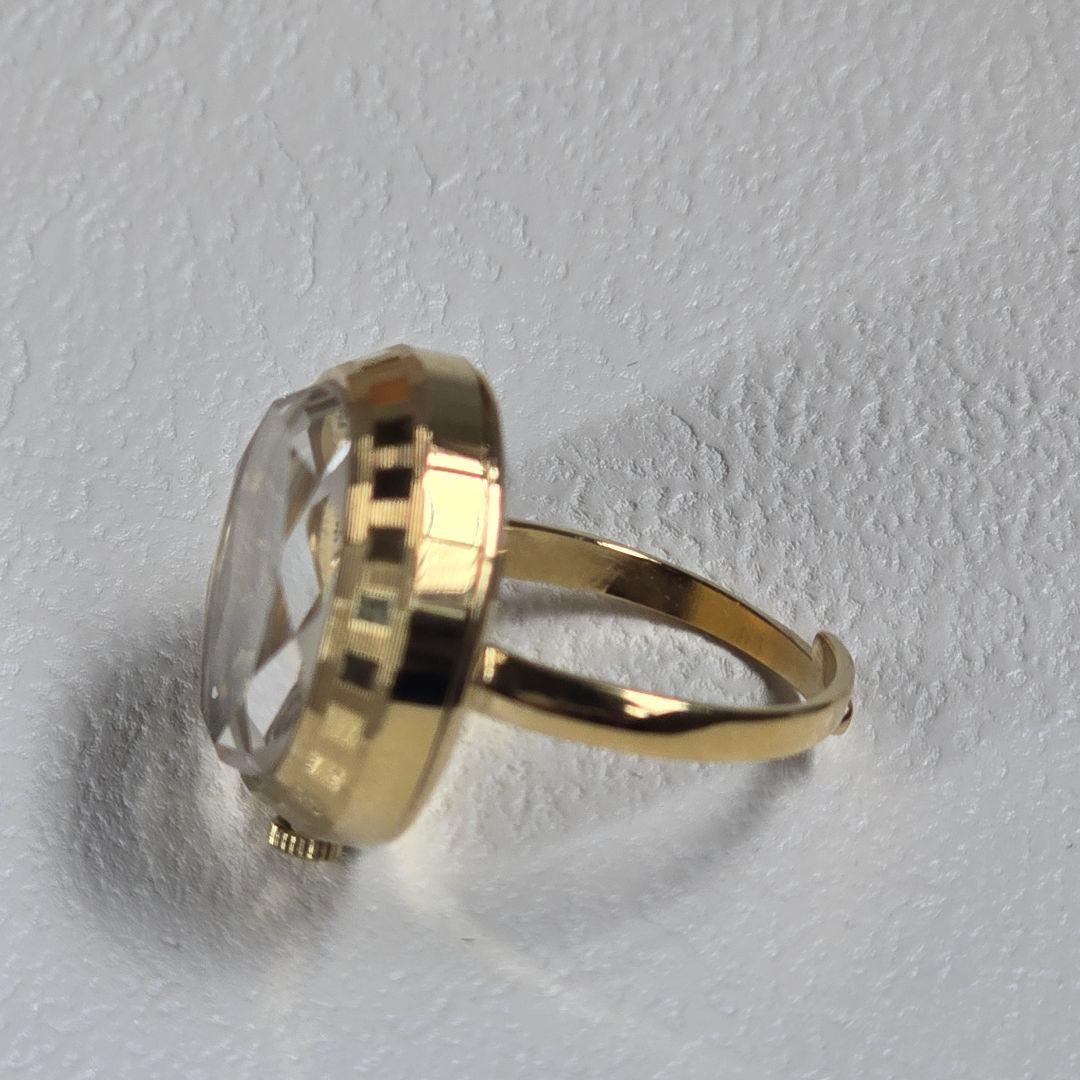 SEIKO RING WATCH セイコーカットガラスクォーツリングウォッチ