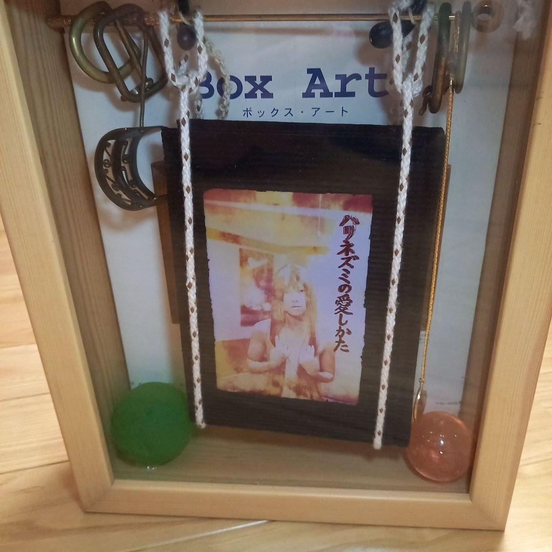 笠井千鶴　ハリネズミの愛しかた　手作り作品アート本直筆サイン入　ボックスアート展